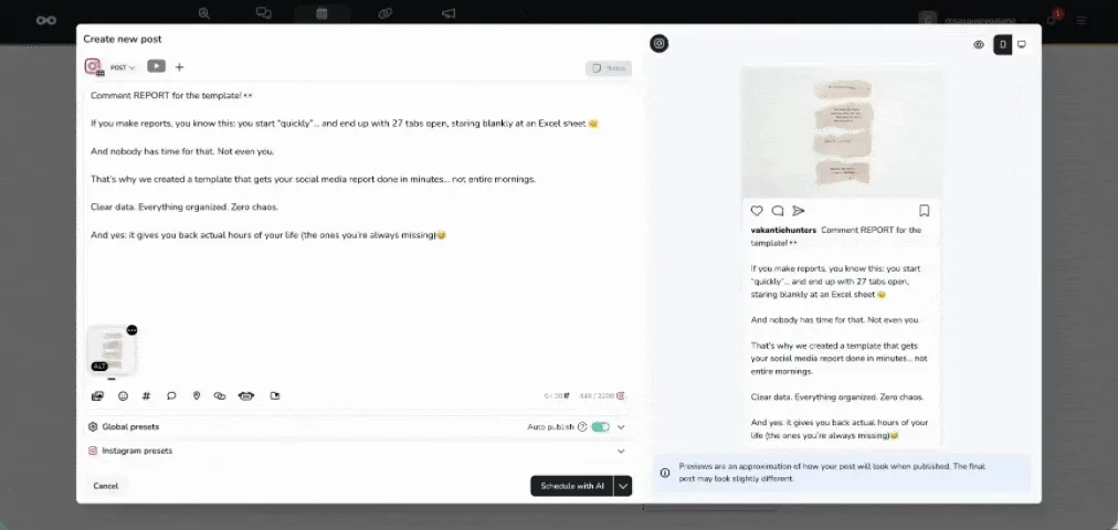 novedades de Metricool
