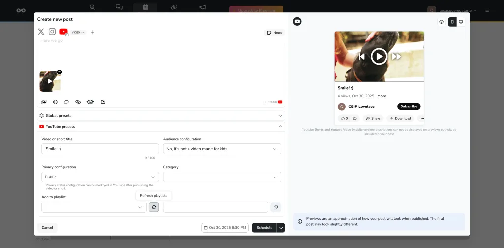 novedades de metricool