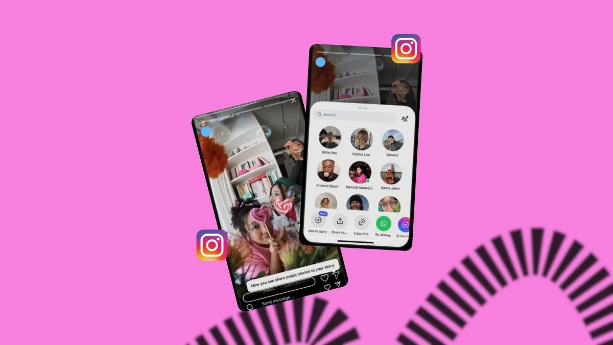 republicar historias públicas instagram