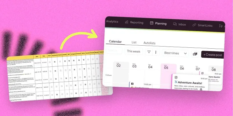 Free Template to Schedule Your Content in Minutes