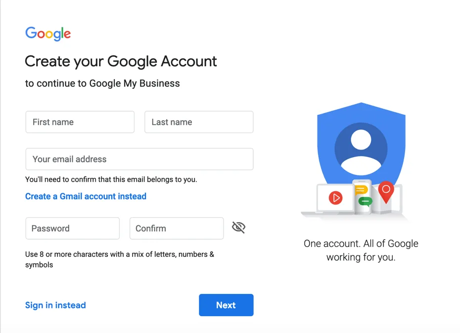 crear ficha google my business