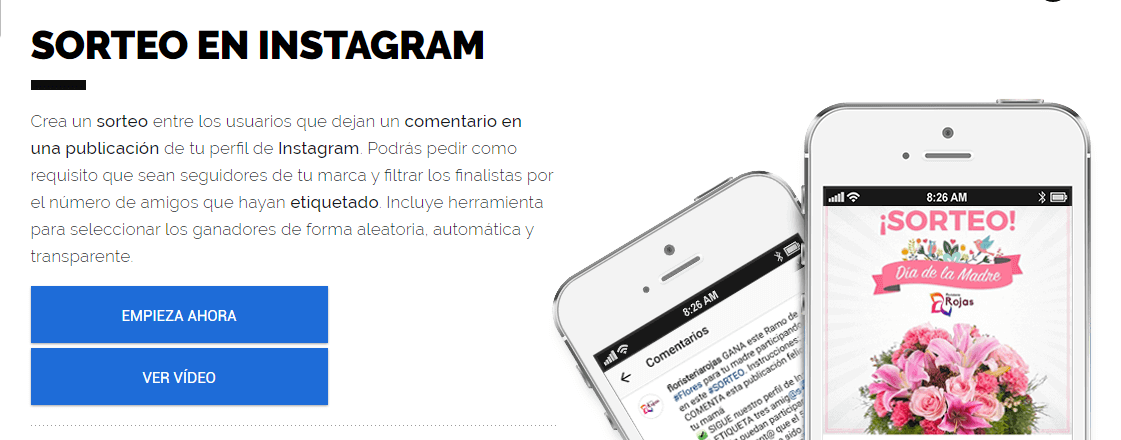 concursos en Instagram