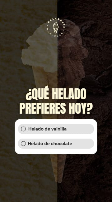 ejemplo de cómo hacer stories accesibles