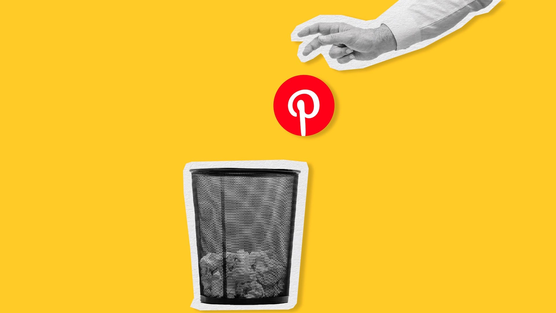 supprimer compte Pinterest