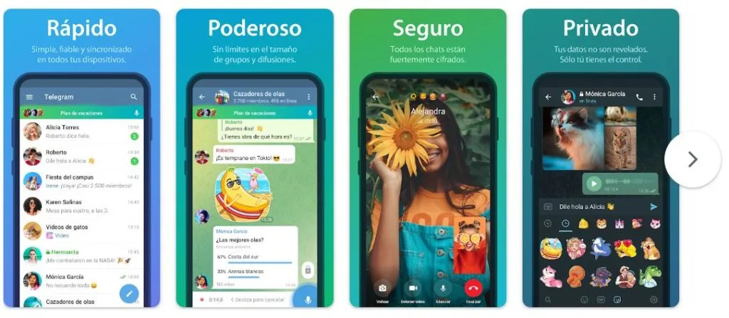 diferencia entre telegram y whatsapp