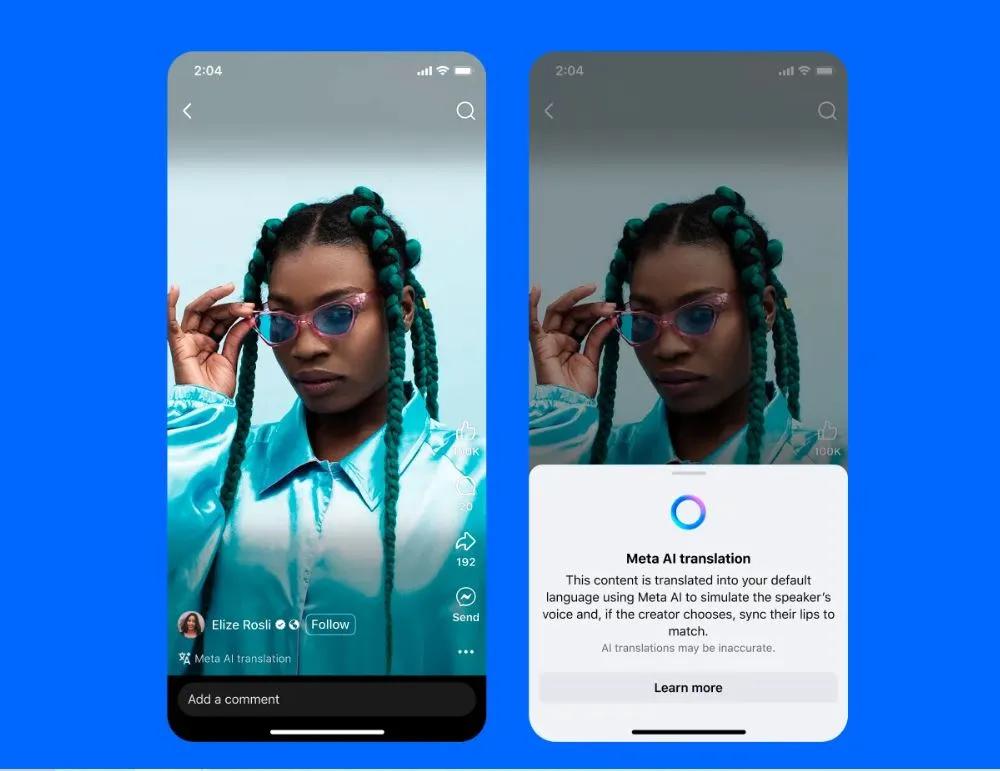 traducciones reels instagram