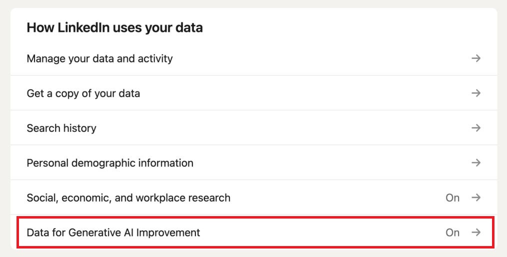  linkedin inteligencia artificial uso datos