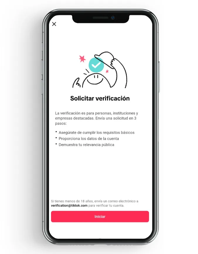 verificar cuenta tiktok