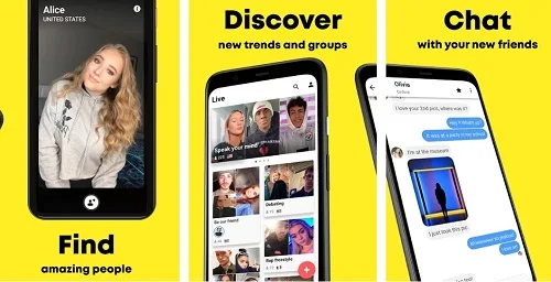 Yubo: alternativa a tiktok 